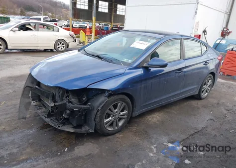2017 Hyundai Elantra Se z USA, uszkodzony, nr VIN 5NPD84LF2HH064511